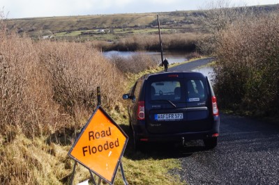 Road flooded